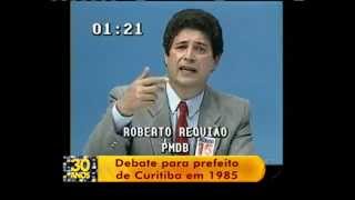 Debate prefeito Curitiba anos 80 [upl. by Alyar6]