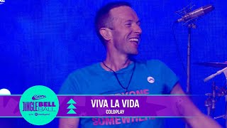 Coldplay  Viva La Vida Live at Capitals Jingle Bell Ball 2022  Capital [upl. by Hestia283]