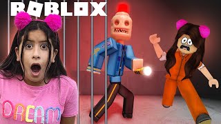 ESCAPE DO POLICIAL MALUCO NA PRISÃO ASSUSTADORA  ROBLOX Escape Siren Cops Prison [upl. by Jamey501]