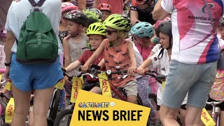 Kids take over cycle competition [upl. by Annahgiel]