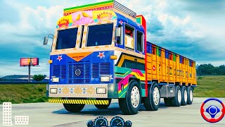 Indian Truck Game Lorry Games  Truck Cargo Games 3D  trazogames [upl. by Namdor106]