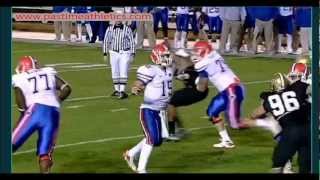 Tim Tebow BAD Slow Motion Quarterback Throwing Mechanics Passing  Gators Jets Broncos NFL [upl. by Ppilihp516]