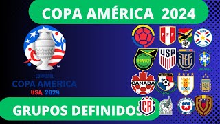 copa América 2024 conheça as seleções classificadas da copa América [upl. by Masson]