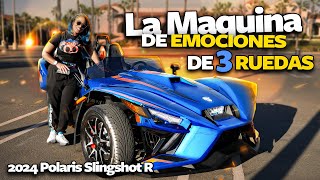 2024 Polaris Slingshot R • Super máquina de emociones con tres ruedas [upl. by Desirae]