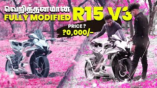 😨 R15 V3 Modification Tamil  Yamaha R15 V3  R15 Modification  R15 V3 into R6 tamil r15v3 r6 [upl. by Hollingsworth]