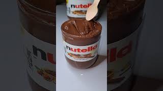 Nutella Chocolate Jar Dipping [upl. by Alurd]