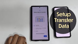Samsung Galaxy S24 Ultra How to setup by transferring data from old phone [upl. by Durkee]