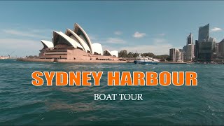 Sydney Harbour Boat Tour to Watsons Bay  Great Views of the City [upl. by Yauq]