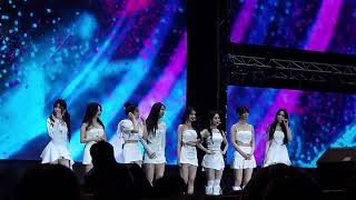 FANCAM FROMIS9 MENT  KWAVE MUSIC FESTIVAL IN PHILIPPINES [upl. by Nyloj]