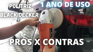 OPINIÃO POLITRIZ BLACK DECKER 1300W APÓS 1 ANO DE USO [upl. by Sontich]