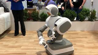 Aeolus Robotics Household Assistant Robot CES2018 [upl. by Aelyk]