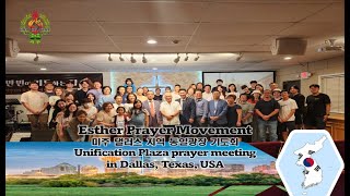 댈러스지역 통일 광장 기도회 44차Dallas Area Reunification Square Prayer Meeting 44th time 김상희 목사킹덤 얼라이언스 대표 [upl. by Antone]