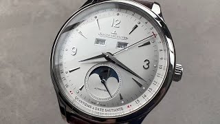 JaegerLeCoultre Master Control Calendar Q4148420 JaegerLeCoultre Watch Review [upl. by Ayet]