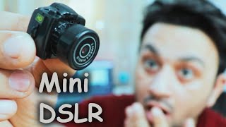 SPY MiNi DSLR Camera  Review  Gadgets Gate [upl. by Anirazc524]