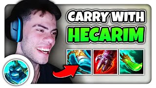 THE 1 HECARIM SHOWS YOU HOW TO CARRY IN MASTERS KOREA [upl. by Carola]