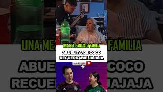 ABUELITA REAL DE COCO JAJAJA PAPÁA youtube shortvideo subscribe [upl. by Etteuqal]