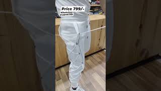 Men’s Lycra White imported Track Pant by reload casual store shots reloadcasual [upl. by Winsor]