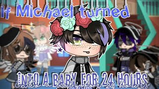 Michael turns into a baby  Afton Family  FNAF [upl. by Pamelina]