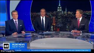 WCBS  CBS News New York at 11pm  Open and Close  September 27 2024 [upl. by Willetta]