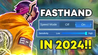 HOW TO BE FASTHAND in Ling Using This SECRET Settings in 2024 Mobile Legends [upl. by Baillieu]