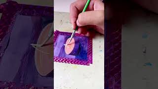 easypainting gouaches art gouaches acrylicpainting candle shorts viralvideo viralshort [upl. by Allistir519]