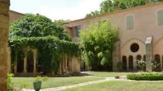 Abbaye de Valmagne  Villeveyrac  pays de Thau  Hérault  LanguedocRoussillon  sud de la France [upl. by Aiynat]