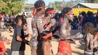 Aboriginal dancing from BarungaBeswick 7 [upl. by Hillier]