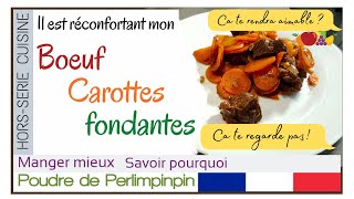 🇫🇷 Comment faire un bon BOEUF AUX CAROTTES fondantes  🎥 [upl. by Ayiotal321]