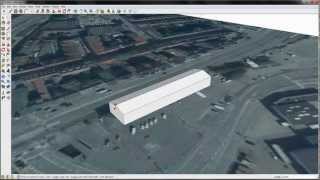 SketchUp  Terrain building height and building volumes [upl. by Bliss]