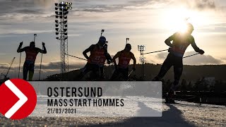 MASS START HOMMES  OSTERSUND 2021 [upl. by Hallett543]