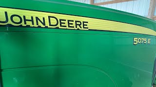 John Deere 5075E Walk Around  2021 [upl. by Eilloh177]