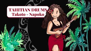 OTEA TAKOTO NAPOKO  Polynesian drums Tahitian music [upl. by Adnovay]