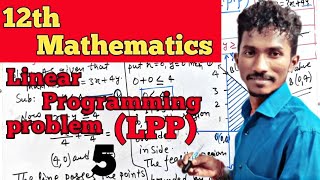 Class 12 LPP Mathematics  LIFEOFMATHEMATICS  Graph maths class 12 LPP chapter 12 [upl. by Rawlinson700]