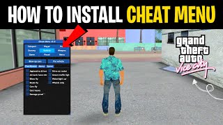 How To Install Cheat Menu in GTA Vice City 2024 With New Features [upl. by Schick]