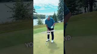 A lot of golfers are putting cross handed these days Here is the proper way to execute this way [upl. by Stubstad]