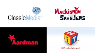 Classic Media  MacKinnon amp Saunders  Aardman  HiT Entertainment Logo 2013 [upl. by Katharyn]