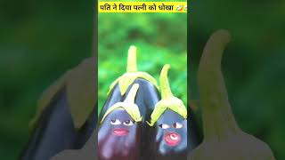 पति ने दिया पत्नी को धोखा🤣🤣 Thethar puns comedy  aalupyaj​ [upl. by Ecadnarb]