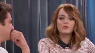 Andrew Garfield Emma Stone and Jamie Foxx Kids Questions [upl. by Casavant]