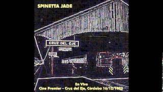 Spinetta Jade  Cine Premier Cruz del Eje Córdoba  16121982 [upl. by Sinnod701]