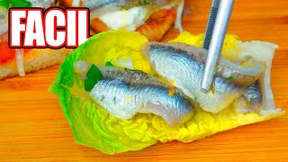 ✅ Receta BOQUERONES en ADOBO ▶ Receta APERITIVO 100 FLIPANTE 😍 [upl. by Helbonnas]