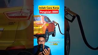 Cara Kerja Pengisian BBM shorts education automobile [upl. by Nwahsauq]