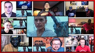 Star Wars The Rise of Skywalker Final Trailer Reactions Mashup [upl. by Nauqet24]