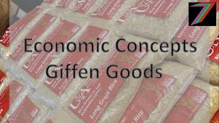 Economic Concepts  Giffen Goods [upl. by Wald]