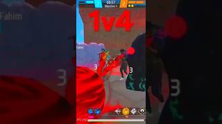 NOOBOSSFAHIM 🗿🍫freefire garenafreefire viralvideo shorts youtube foryou trending 1v4clutch 😱 [upl. by Ocirederf]