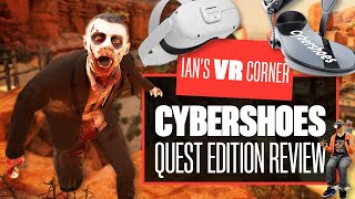 Cybershoes for Oculus Quest Prototype Review  Ians VR Corner [upl. by Wilma]