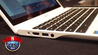 Best Chromebook at CES 2014 Acer Chromebook C720P [upl. by Yelnek600]