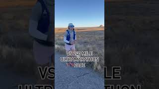 Marathon Pace vs 240 Mile Pace  Drastically different  Both hard runyourrace trailrunning [upl. by Hale844]