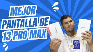 Mejor Pantalla Genérica OLED para 13 Pro Max [upl. by Atekram85]