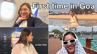 Life ki nayi shuruat❤️‍🩹 Goa vlog  My first flight ✈️ Manmeet Diaries [upl. by Johnette643]