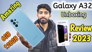 samsung galaxy a32 unboxing  Samsung a32 review 2023  Camera test 128gb Price in pakistan 2023 [upl. by Mallon]